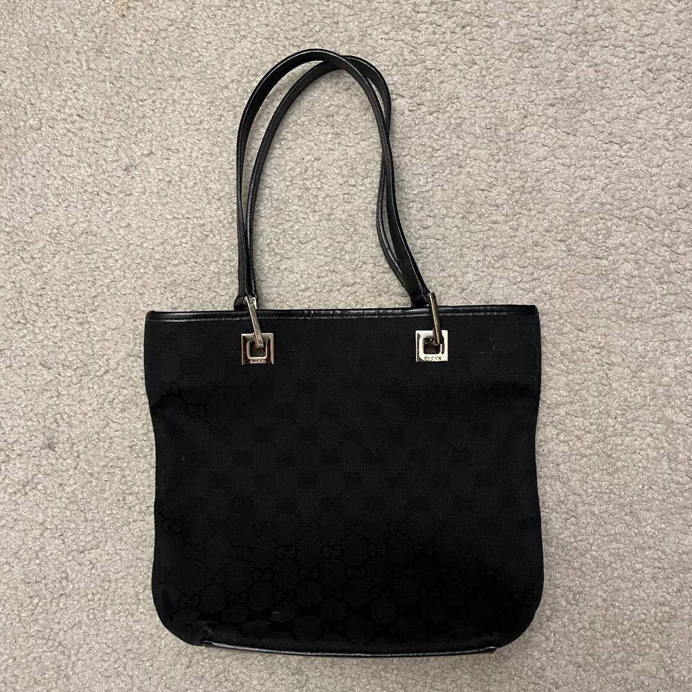 Gucci GG Canvas Monogram Tote Bag 002-1099 3444